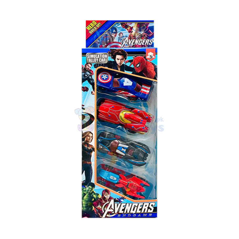 Avengers End Game Car Set For Kids