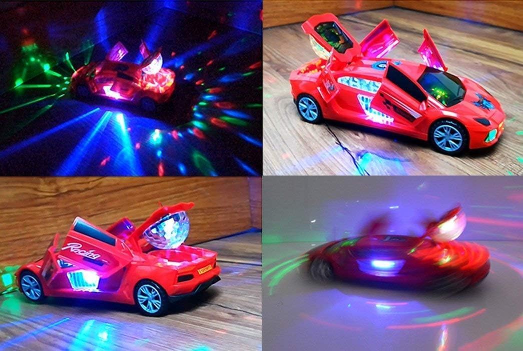 Super Dream Car Battery Powered Toy for Kids with 360 Degree Rotate