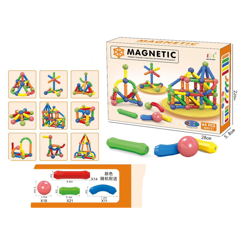 Magnetic Building Blocks Toy Set for Kids