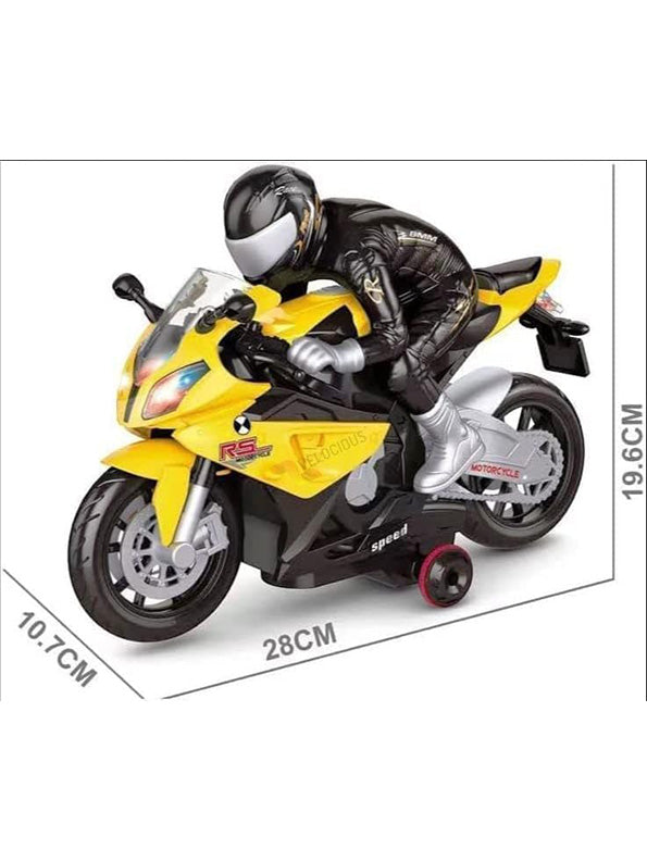 Remote Control Bike, 360 Degree Toy For Kids
