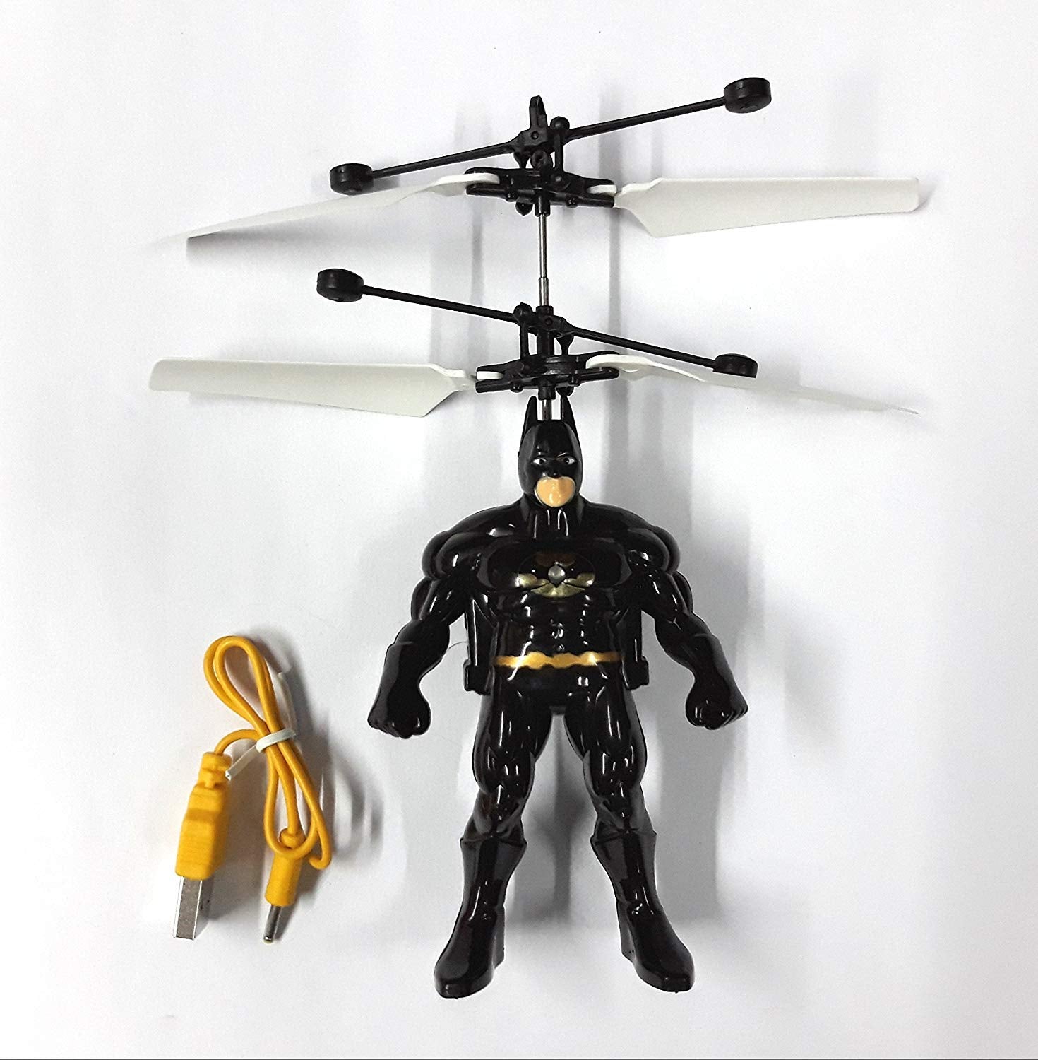 Flying Batman Helicopter Toy with USB Charger