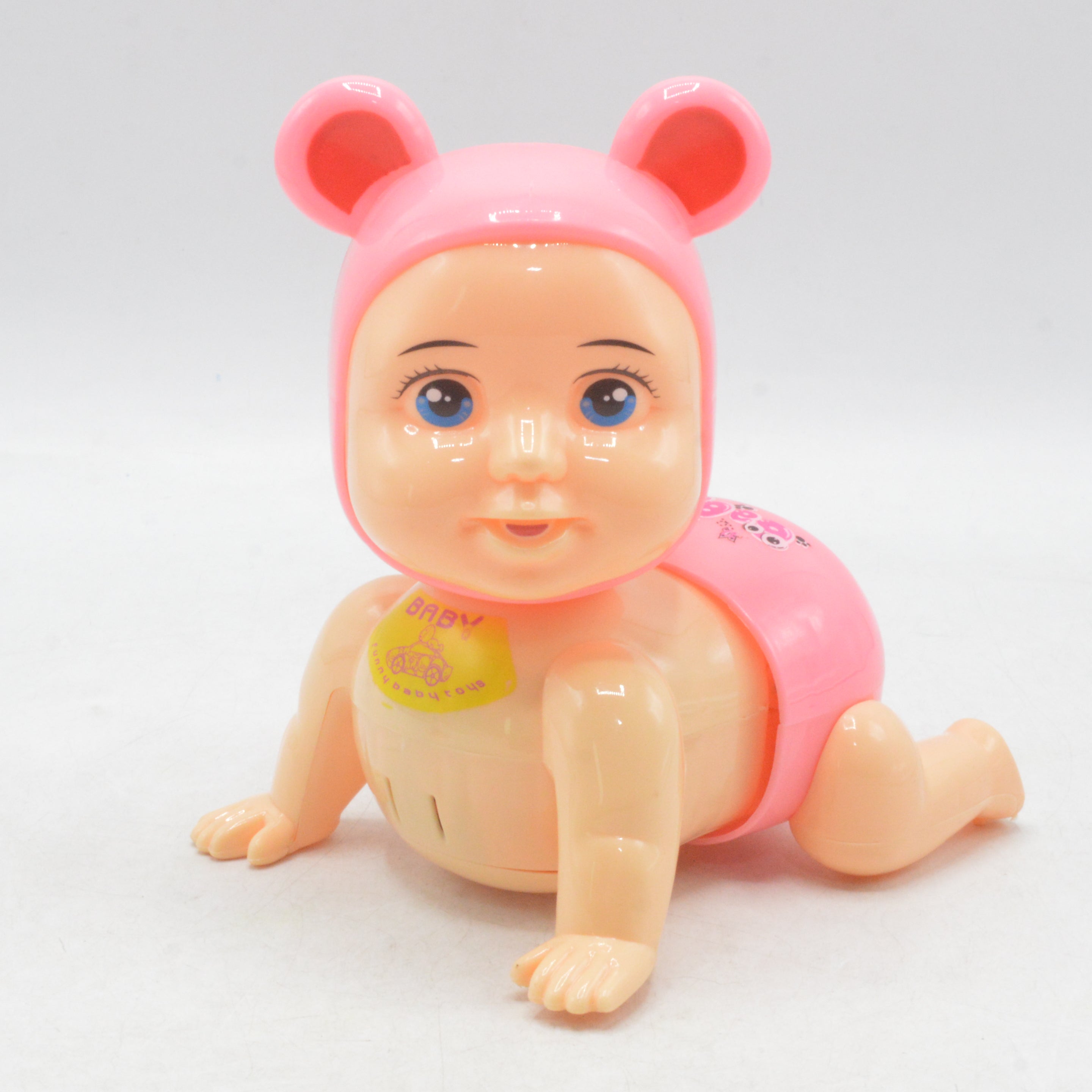 Cute Crawl Baby with Lights & Sound