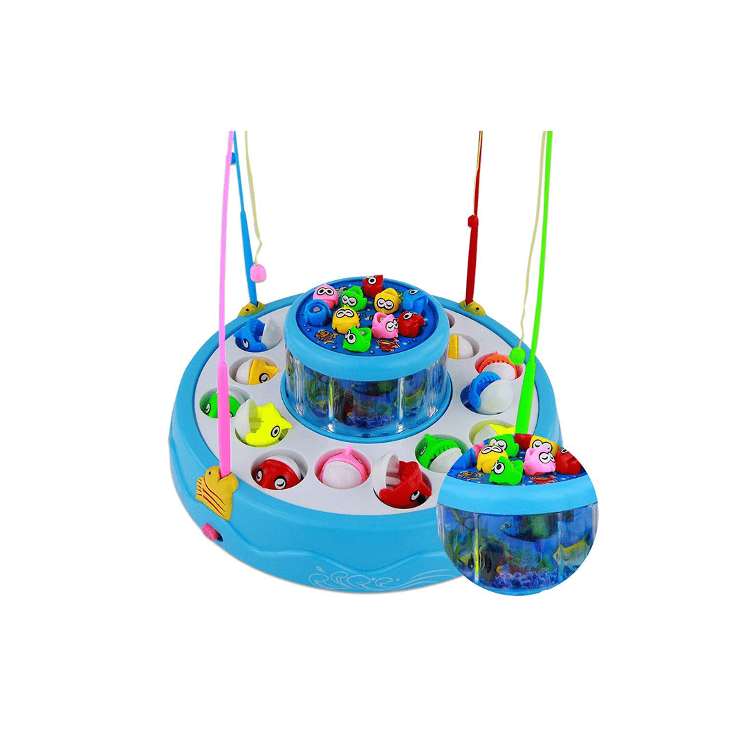 The Magic Lamps Fish Catching Toy Interactive Fishing Game with Lights & Music (3+)