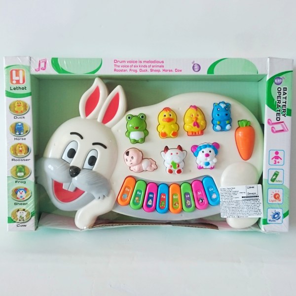 Musical Rabbit Piano Keyboard