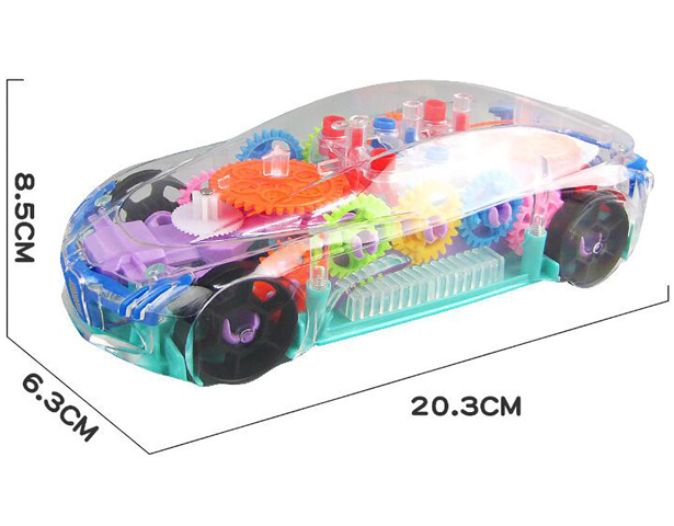 Transparent Concept Car Light & Music