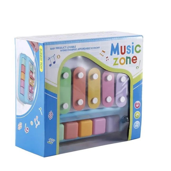 ZMusic one 2-in-1 Piano Xylophone Toy for Kids