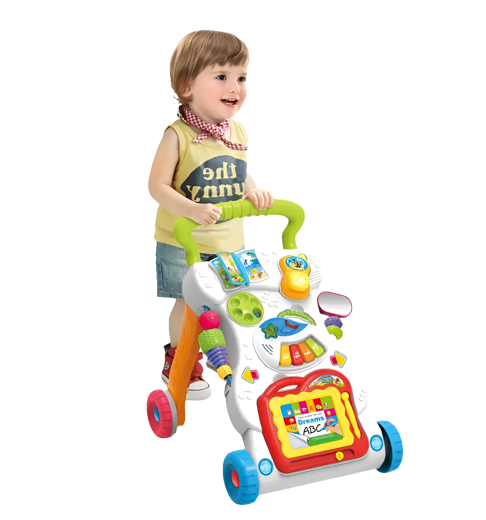 Huanger Baby Activity Walker Sit and Play, Stand and Walk.
