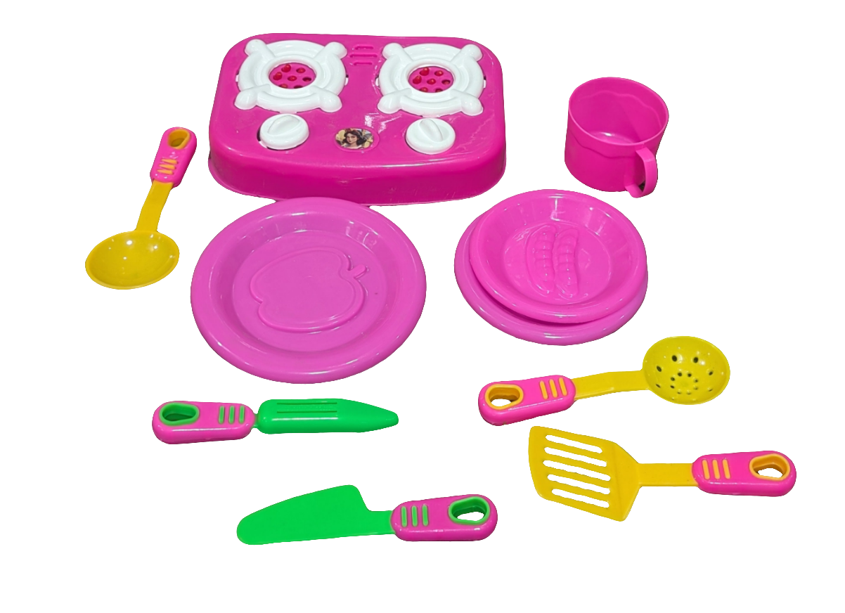 Mini Supermarket Shopping Cart Playset