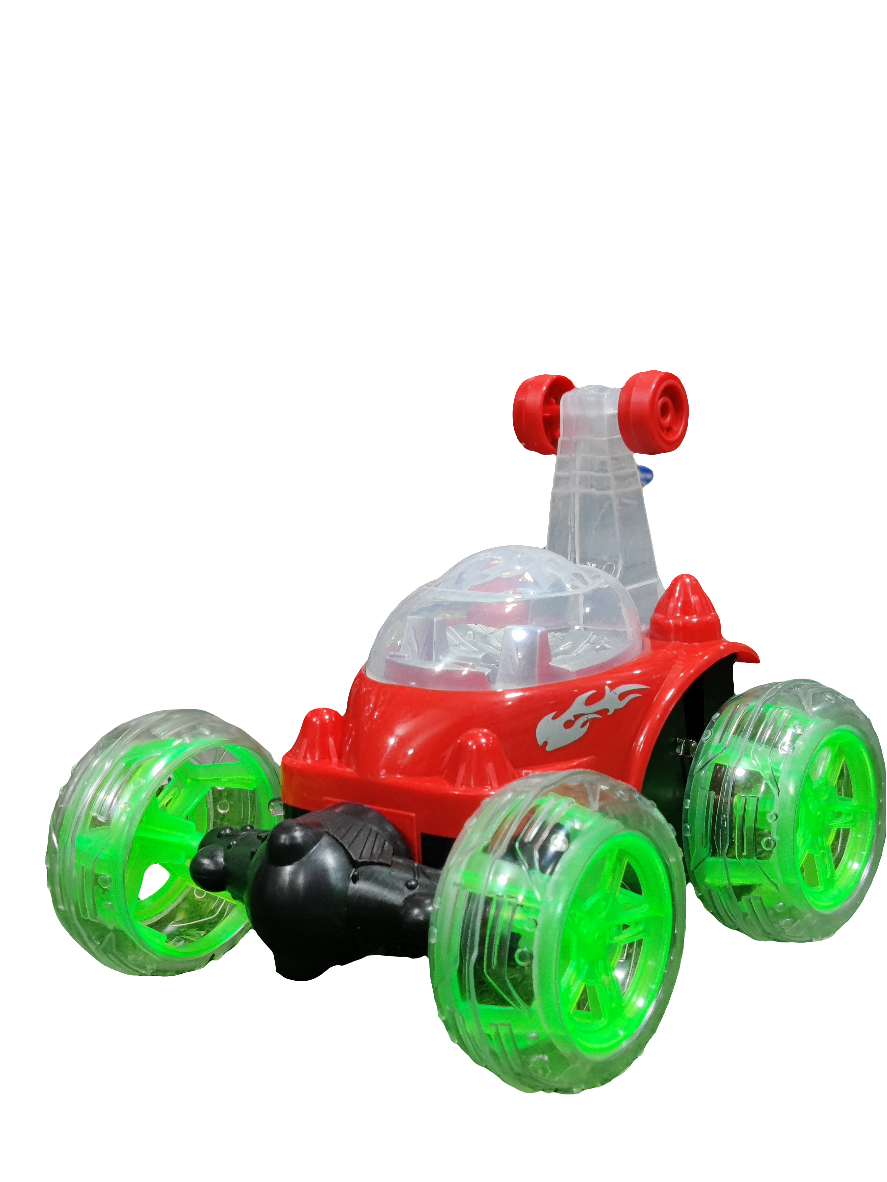Stunt Car Rechargeable with Lights and Music For Kids