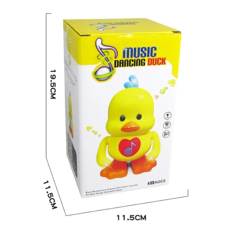 Musical Dancing Duck Toy with Lights and Movement