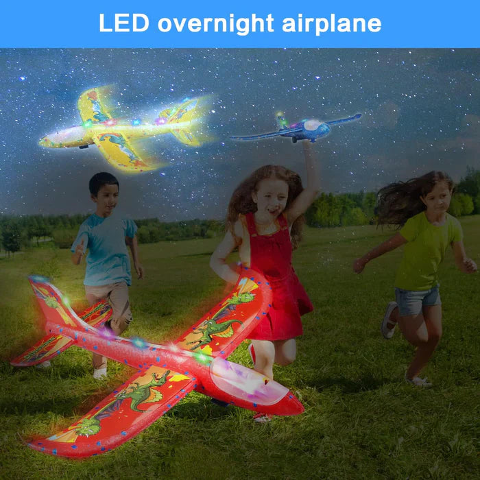 Catapult Aircraft Launcher Toy Gun with Light