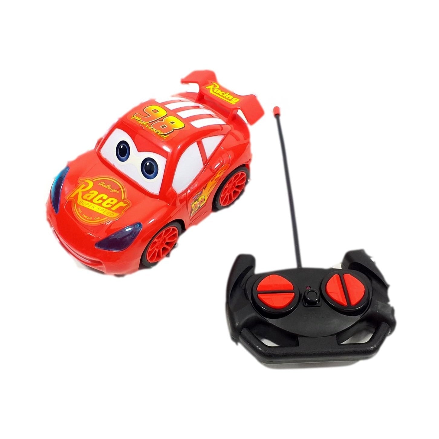 Lightning McQueen-style RC car