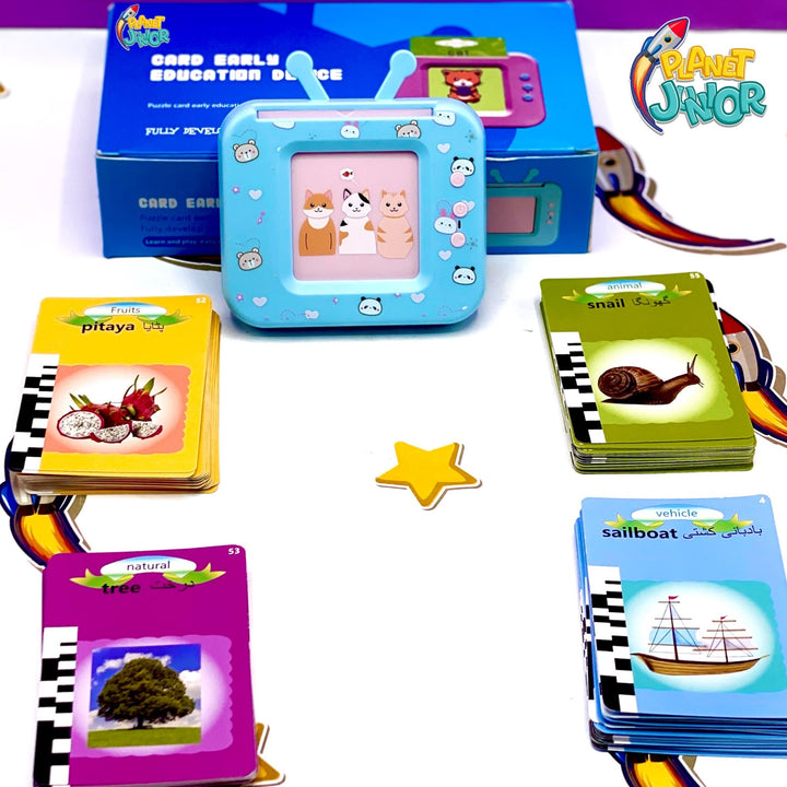FLASH CARD LEARNING MACHINE