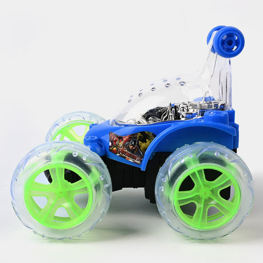 Stunt Car Rechargeable with Lights and Music For Kids