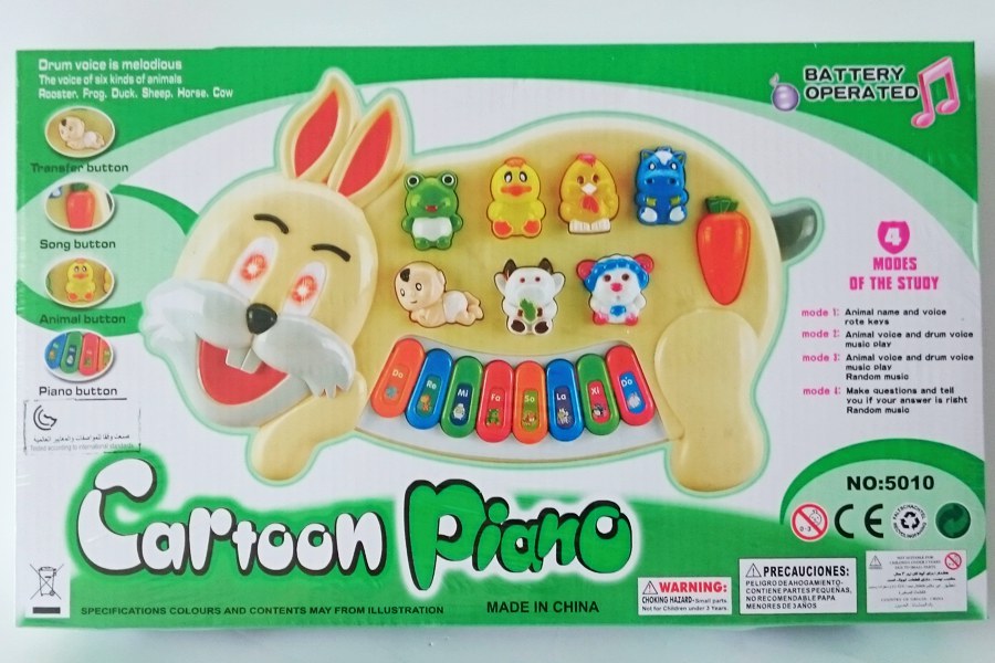 Musical Rabbit Piano Keyboard